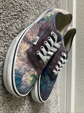 Vans Authentic Moma Canvas Sneakers in Multicolor